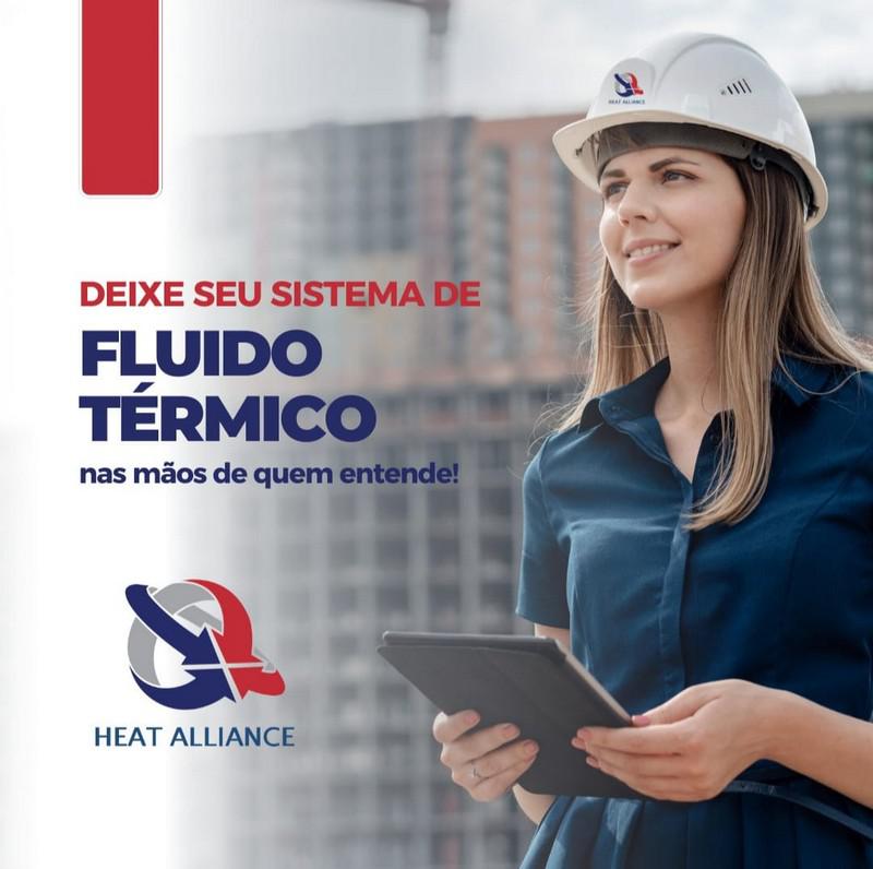 Sistemas de Fluido Térmico, Engenharia de Montagens Industriais e Utilidades com a Heat Alliance.